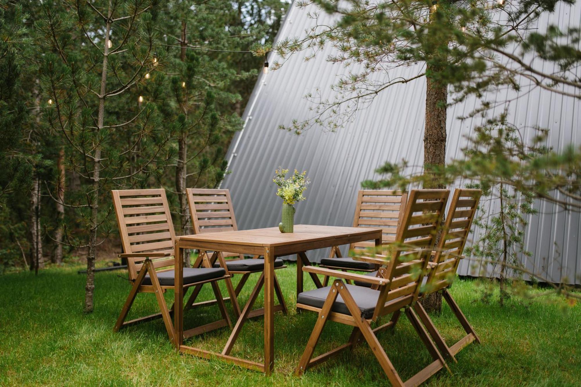 Alpstuga Pinery A-frame House